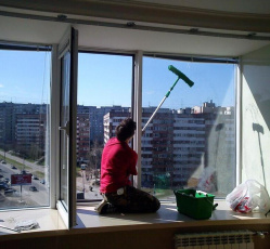 Мытье окон в однокомнатной квартире Волоконовка